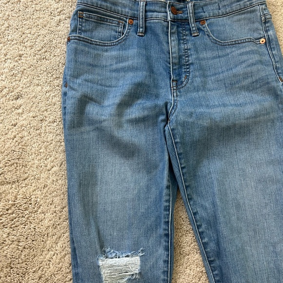Madewell high rise skinny jeans size 27 length 37” inseam 27” - Picture 4 of 13